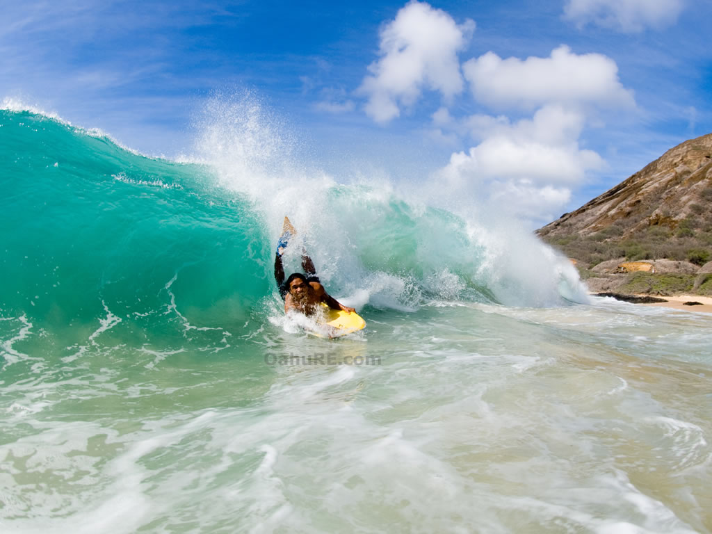OahuRE - Boogie Boarding