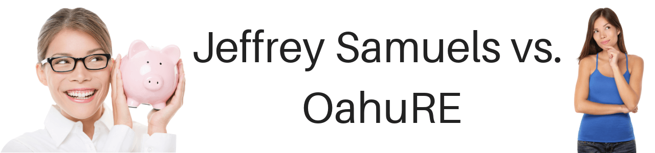 Jeffrey Samuels vs. OahuRE