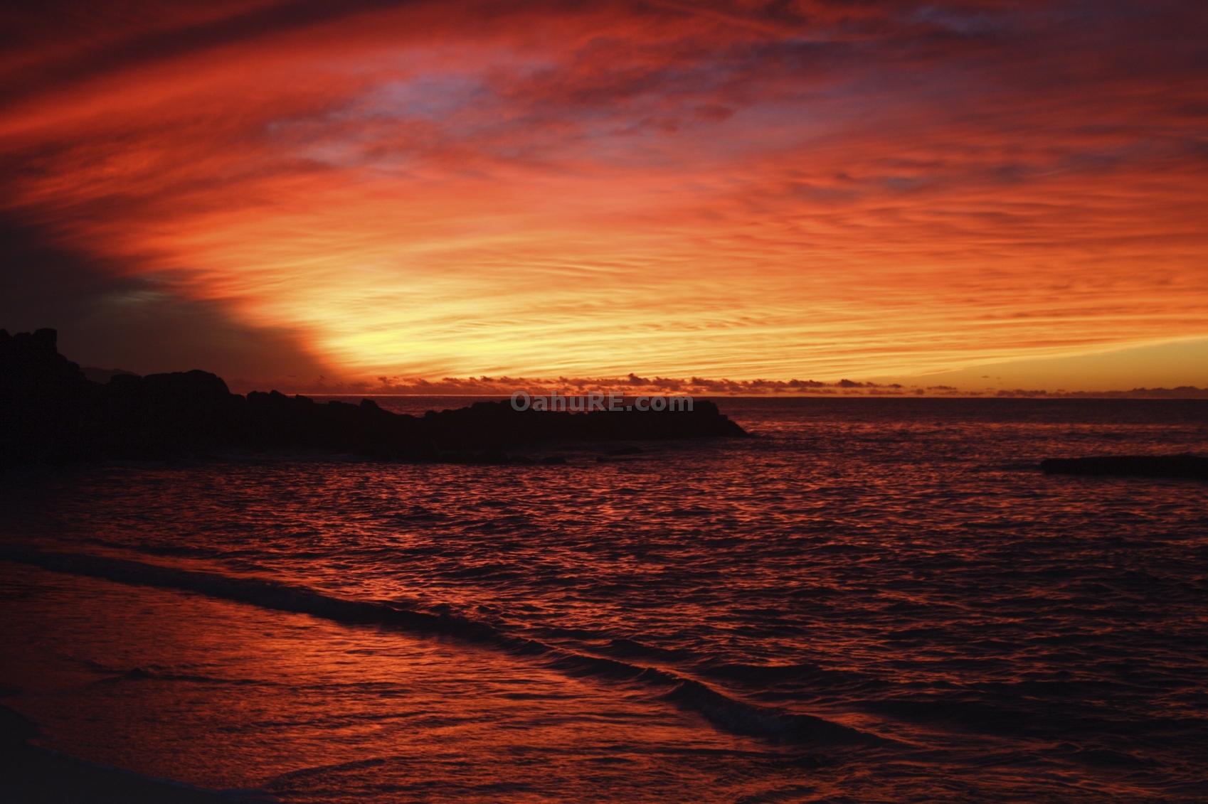Oahu Beach Sunset 2