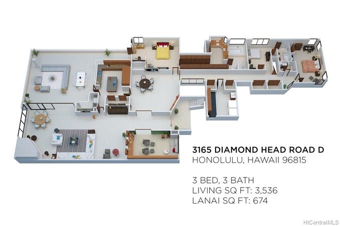 3165 Diamond Head Road Unit 4 3165 Diamond Head Road Unit 4