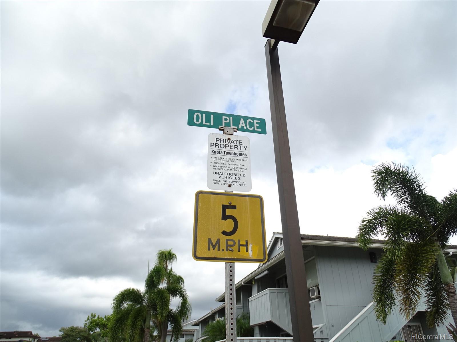 94-1036 Oli Place  Unit U-5