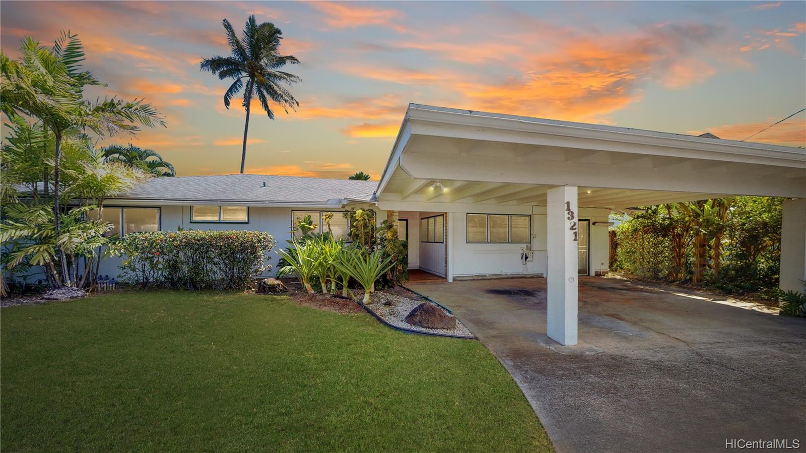 1321 Kahili Street Kailua HI 96734 sold on 09192022
