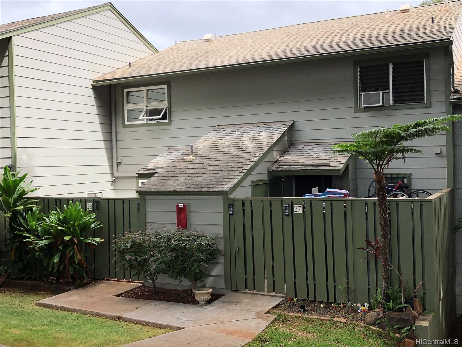 Makakilo Hale 1 921269 Panana Street Unit 27 Kapolei HI 96707 listed