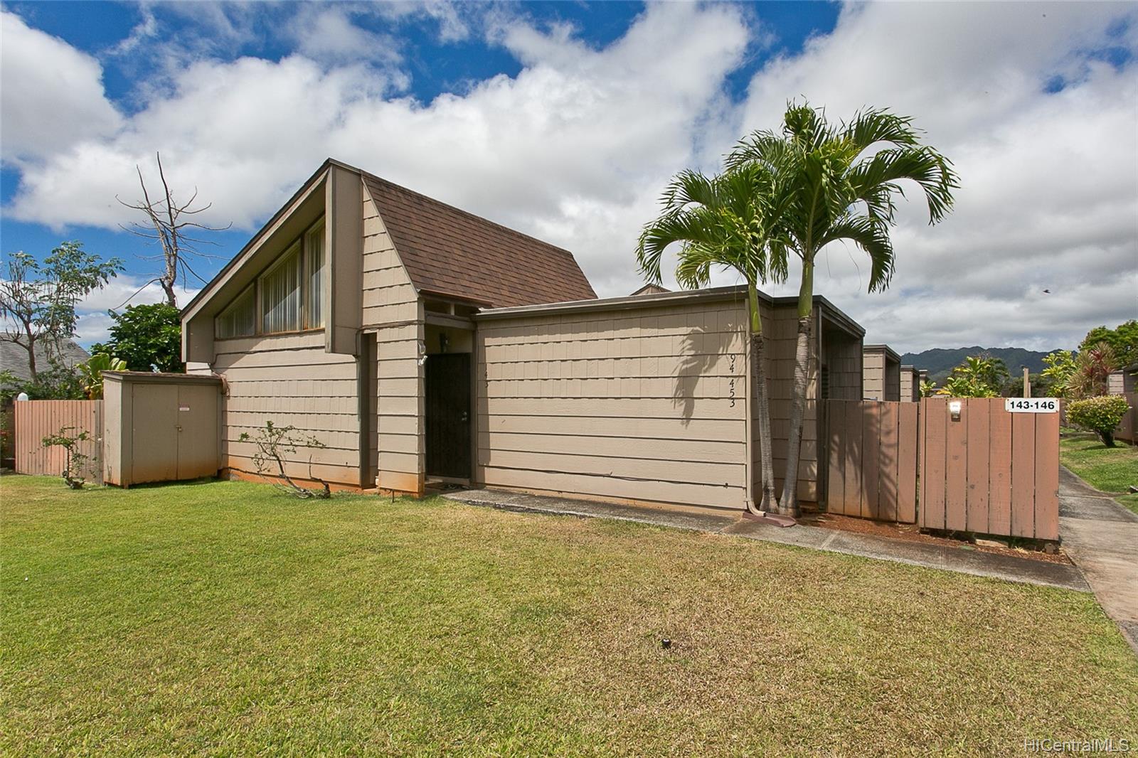 Opua Hale Patio Homes 94453 Keaoopua Street Unit 10/143 Mililani HI 96789 listed 02162024