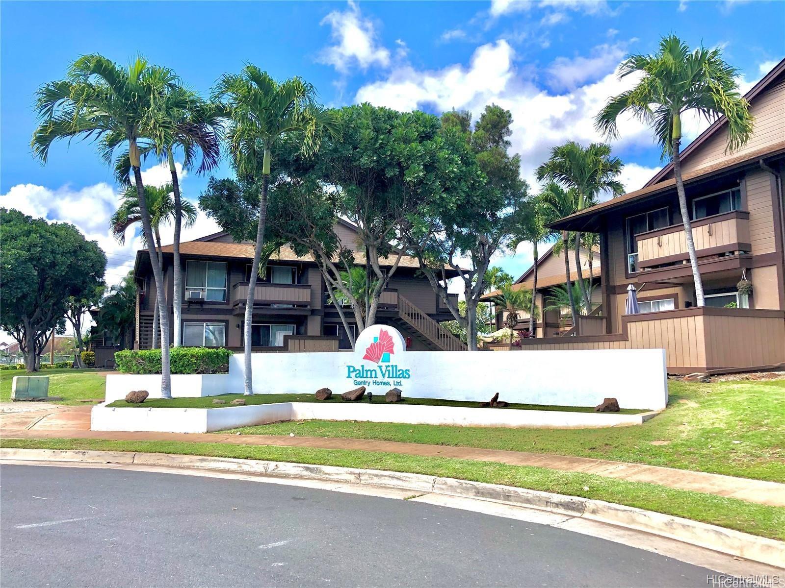 Palm Villas 911109 Puamaeole Street Unit 16C Ewa Beach HI 96706 sold
