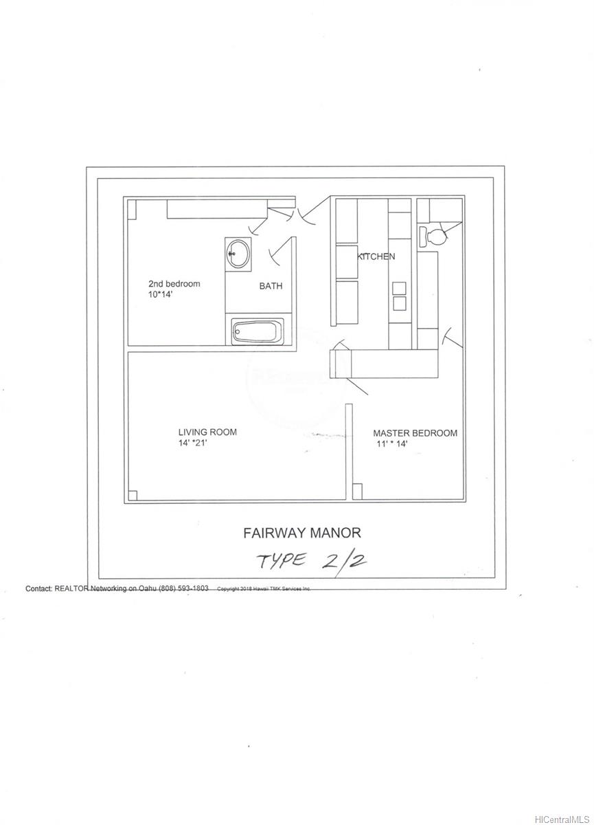 2465 Ala Wai Boulevard  Unit 1203