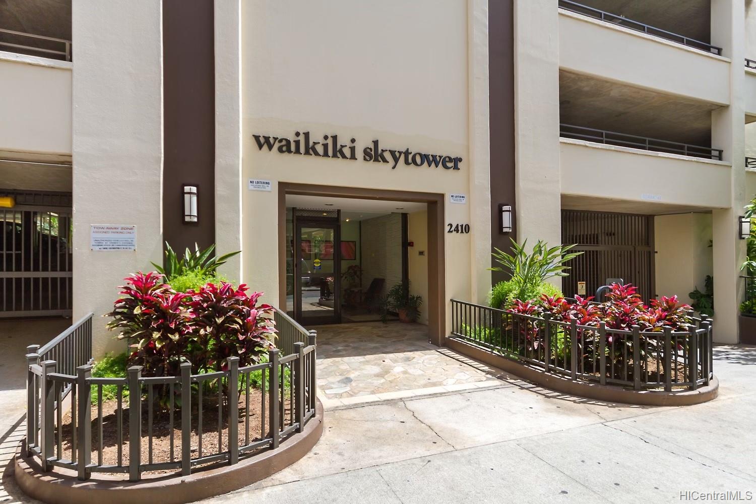 Waikiki Skytower 2410 Cleghorn Street  Unit 502