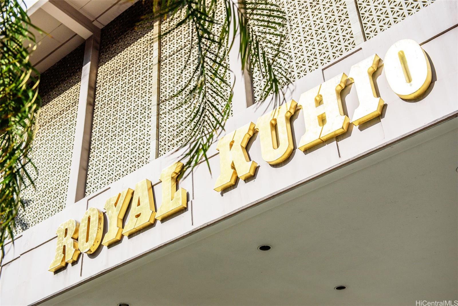 Royal Kuhio 2240 Kuhio Avenue  Unit 1204