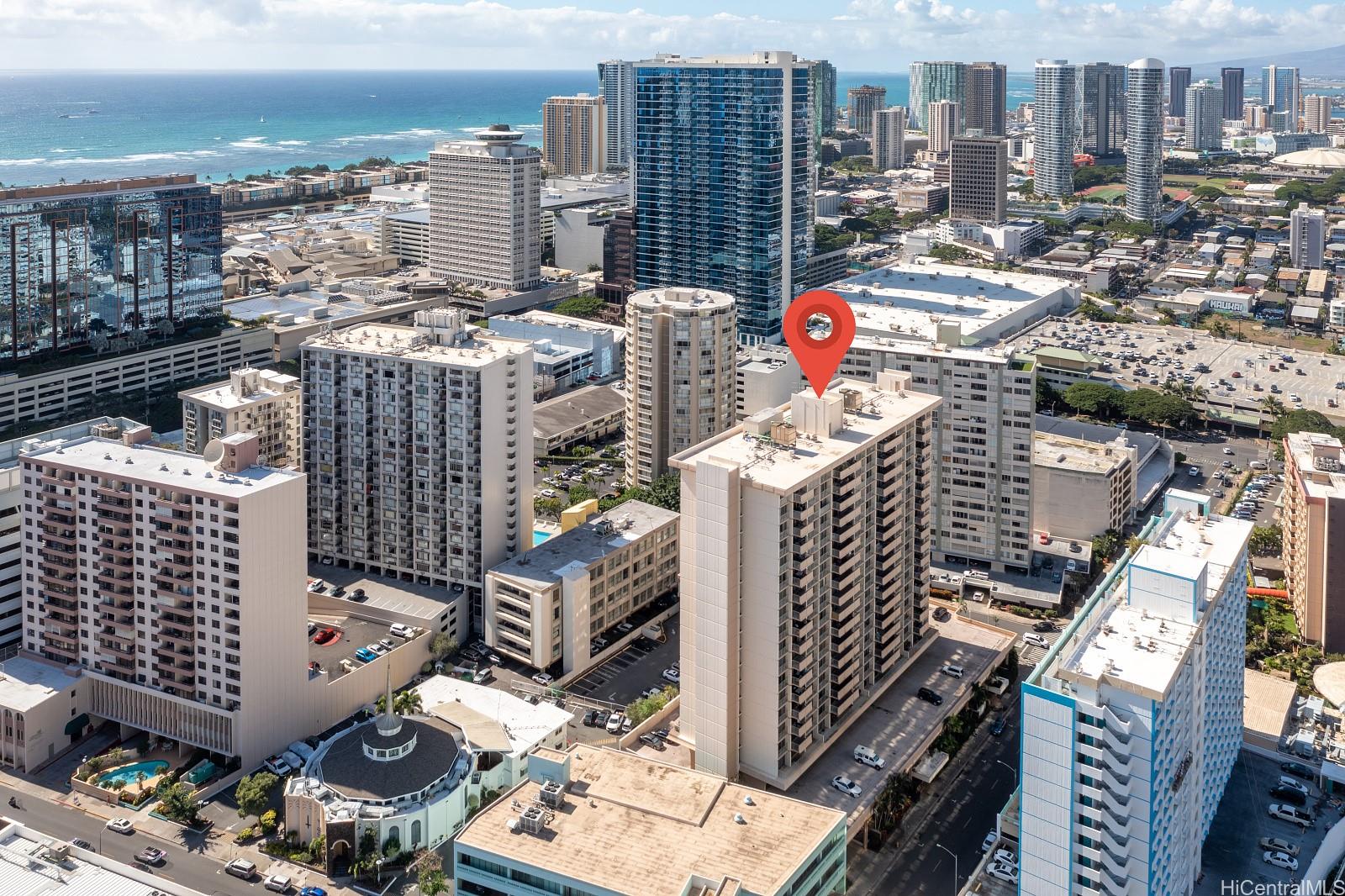 Princess Leilani 1561 Kanunu Street Unit 501 Honolulu HI 96814 listed