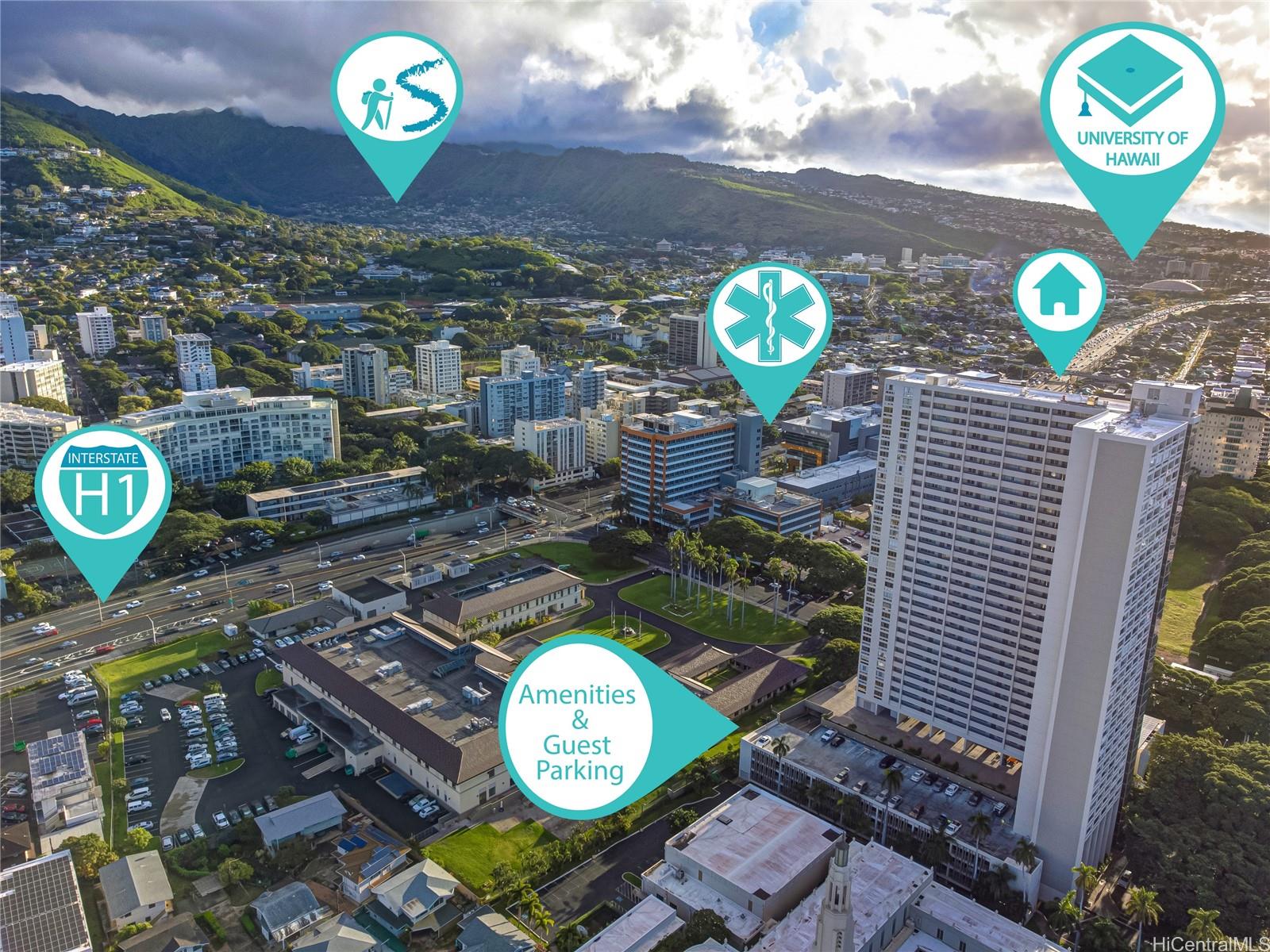 1212 Punahou Street  Unit 2307