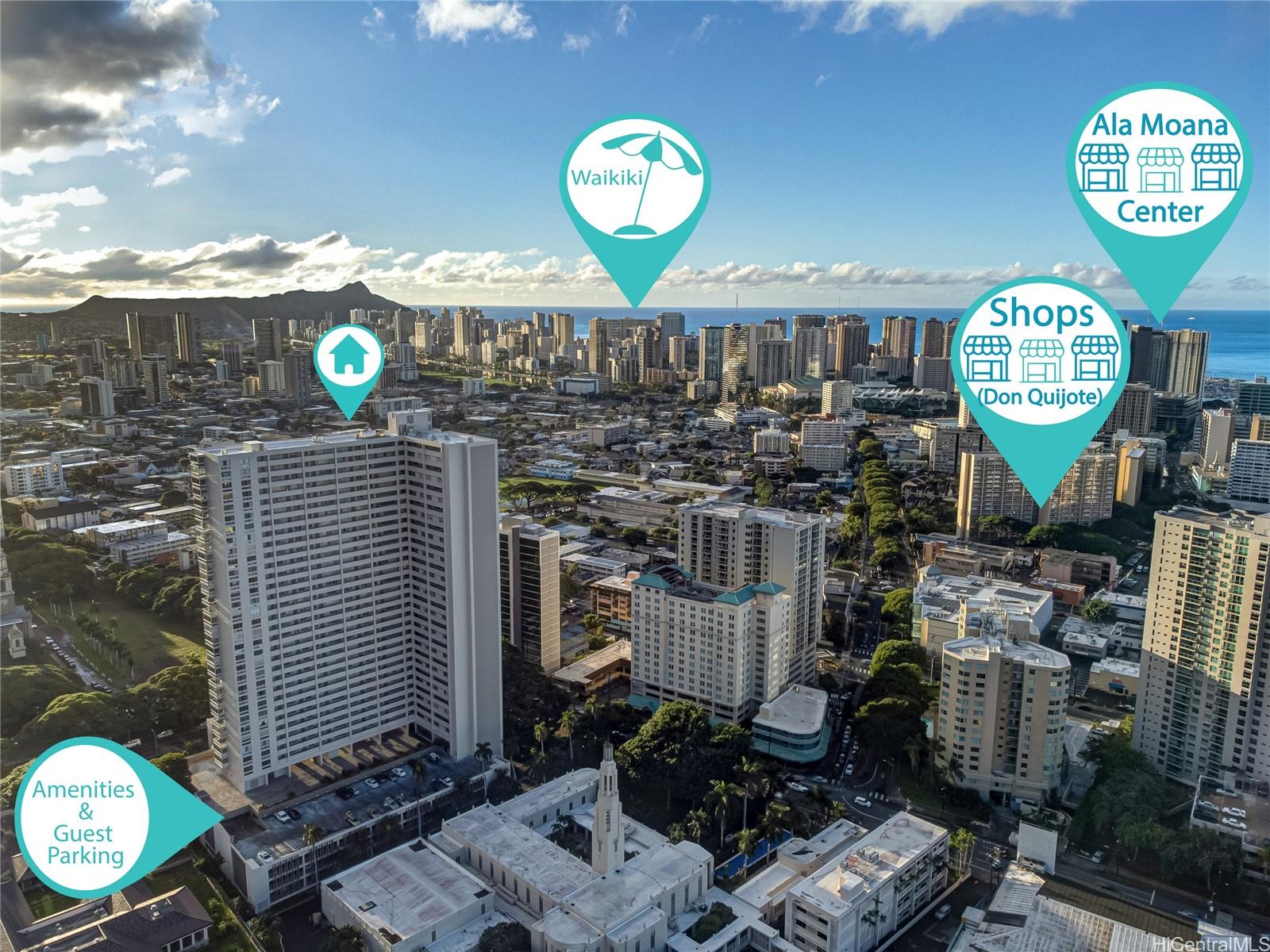 1212 Punahou Street  Unit 2307