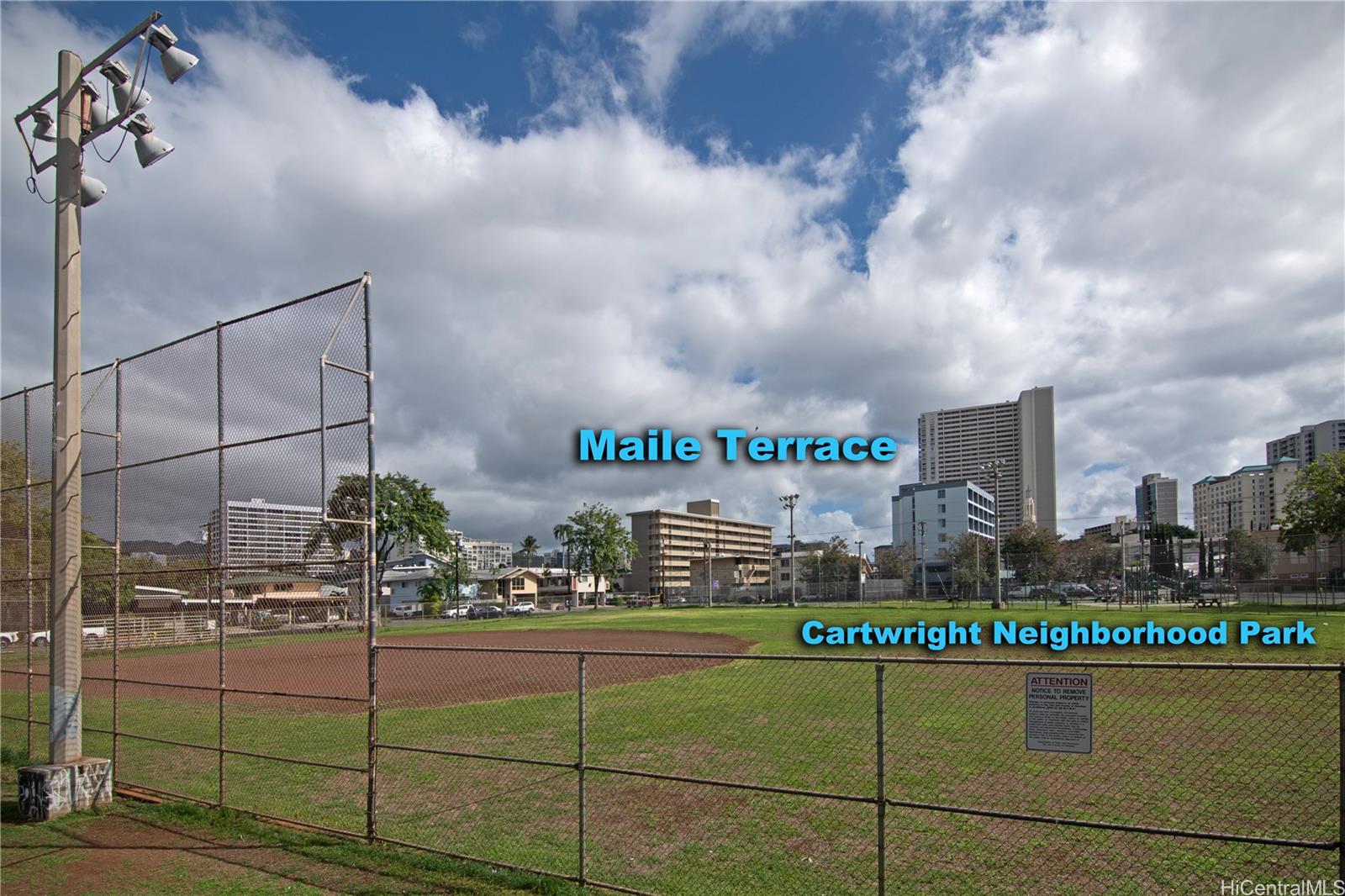Maile Terrace 1323 Makiki Street  Unit A206