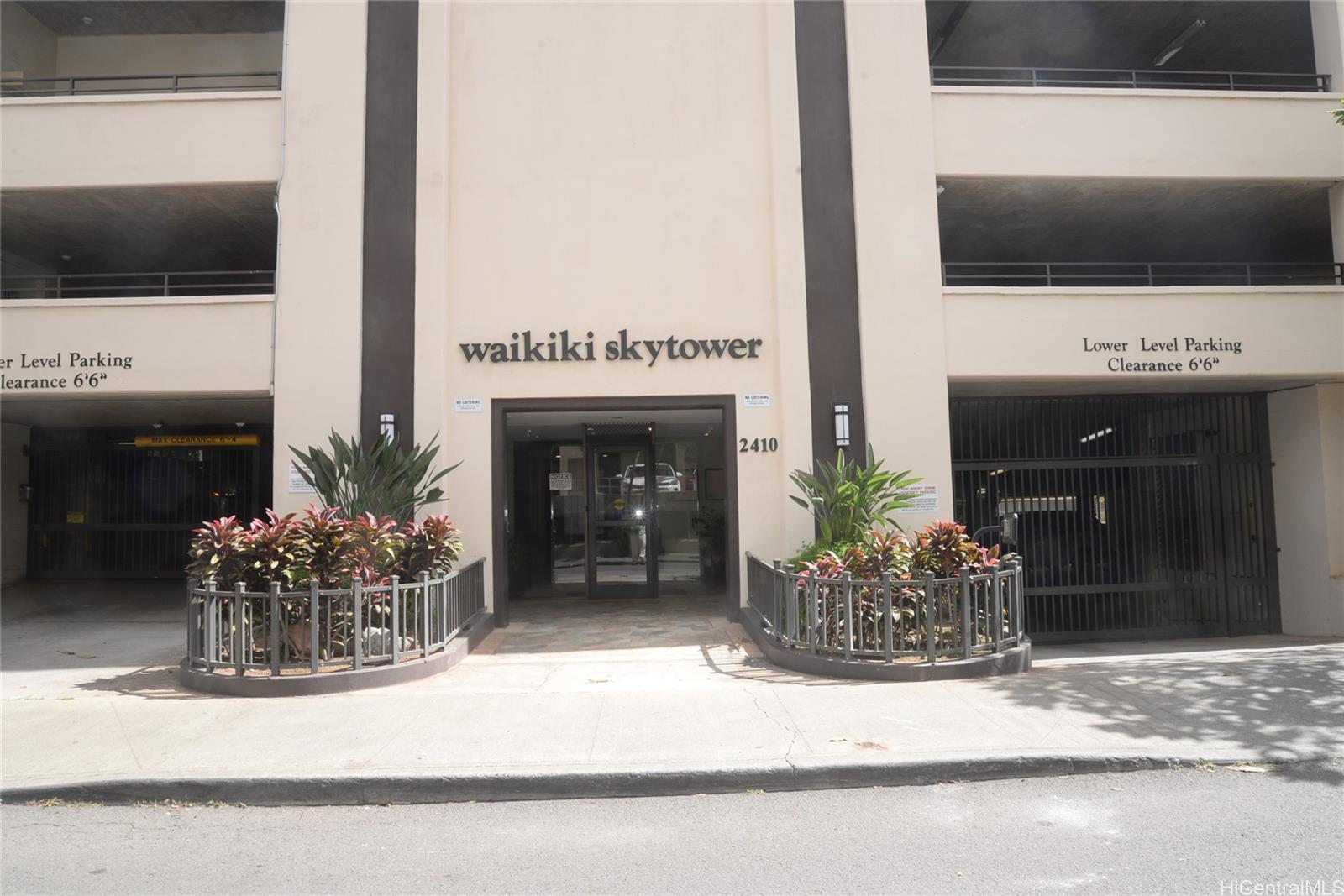 Waikiki Skytower 2410 Cleghorn Street  Unit 1501