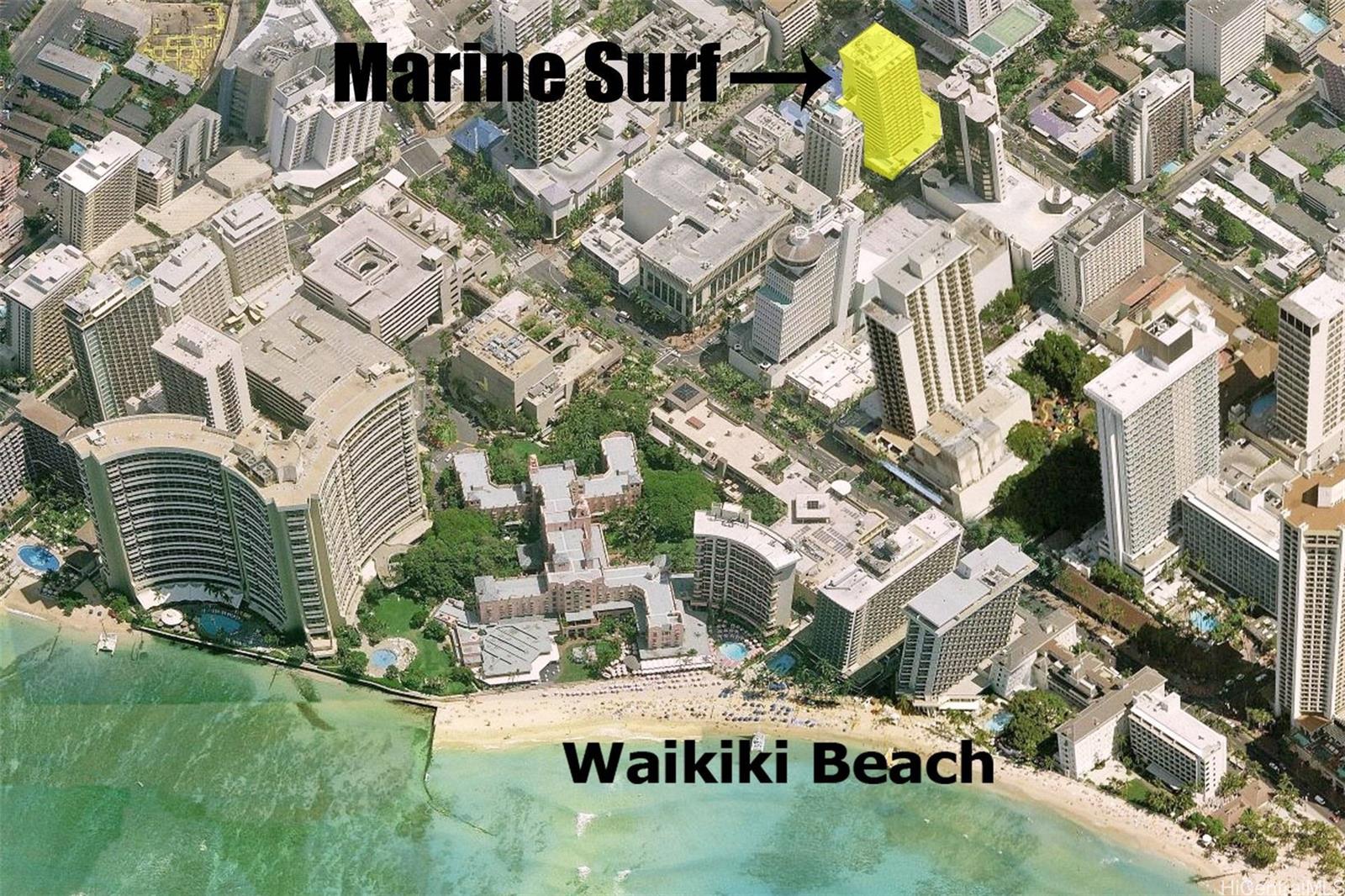 Marine Surf Waikiki 364 Seaside Avenue  Unit 2008