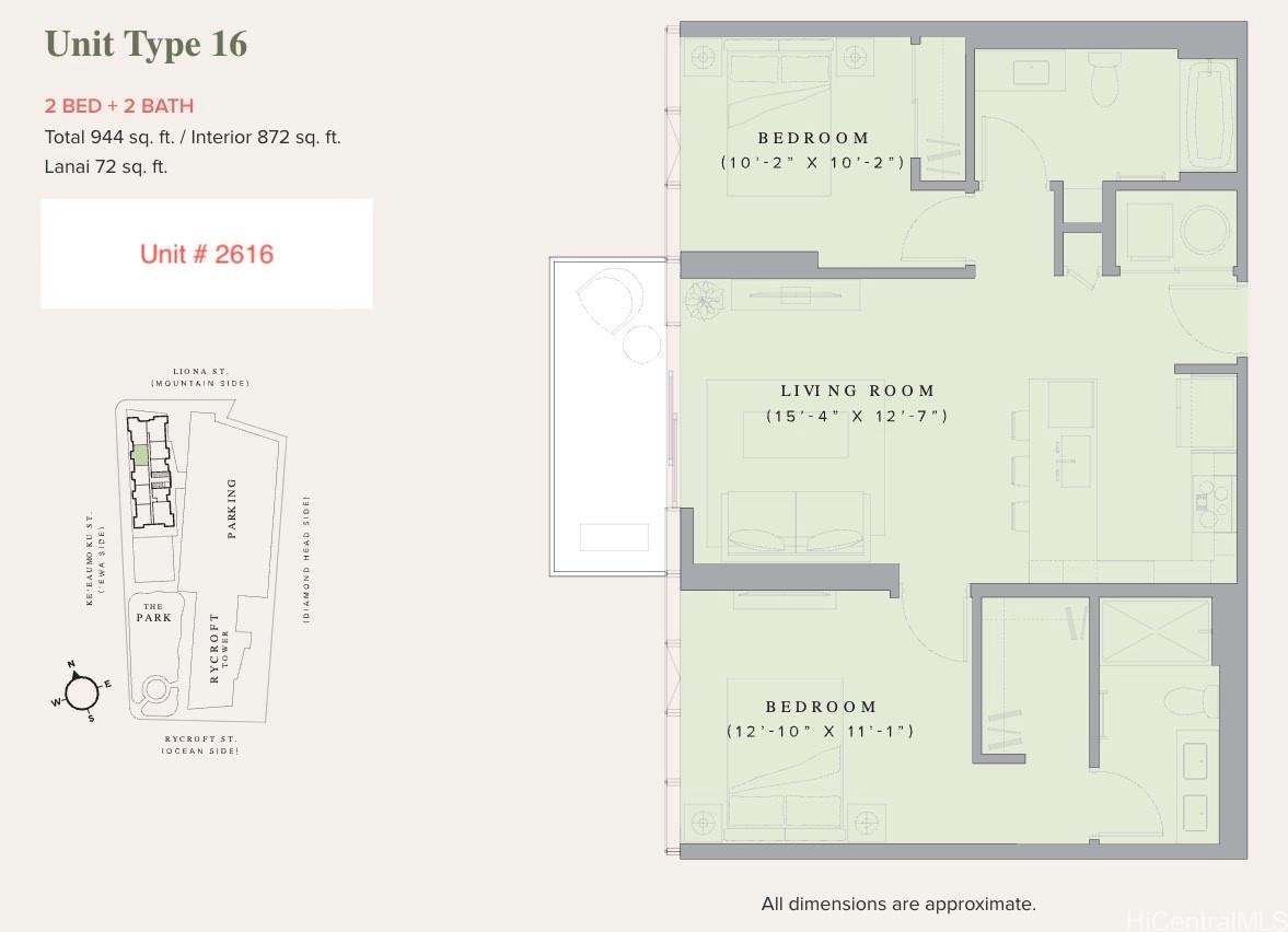 1515 Liona Street  Unit 2616