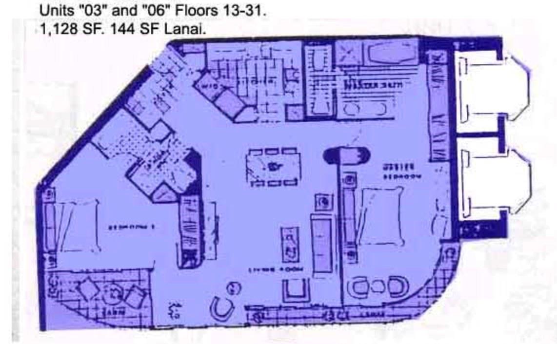 1888 Kalakaua Avenue  Unit 3106
