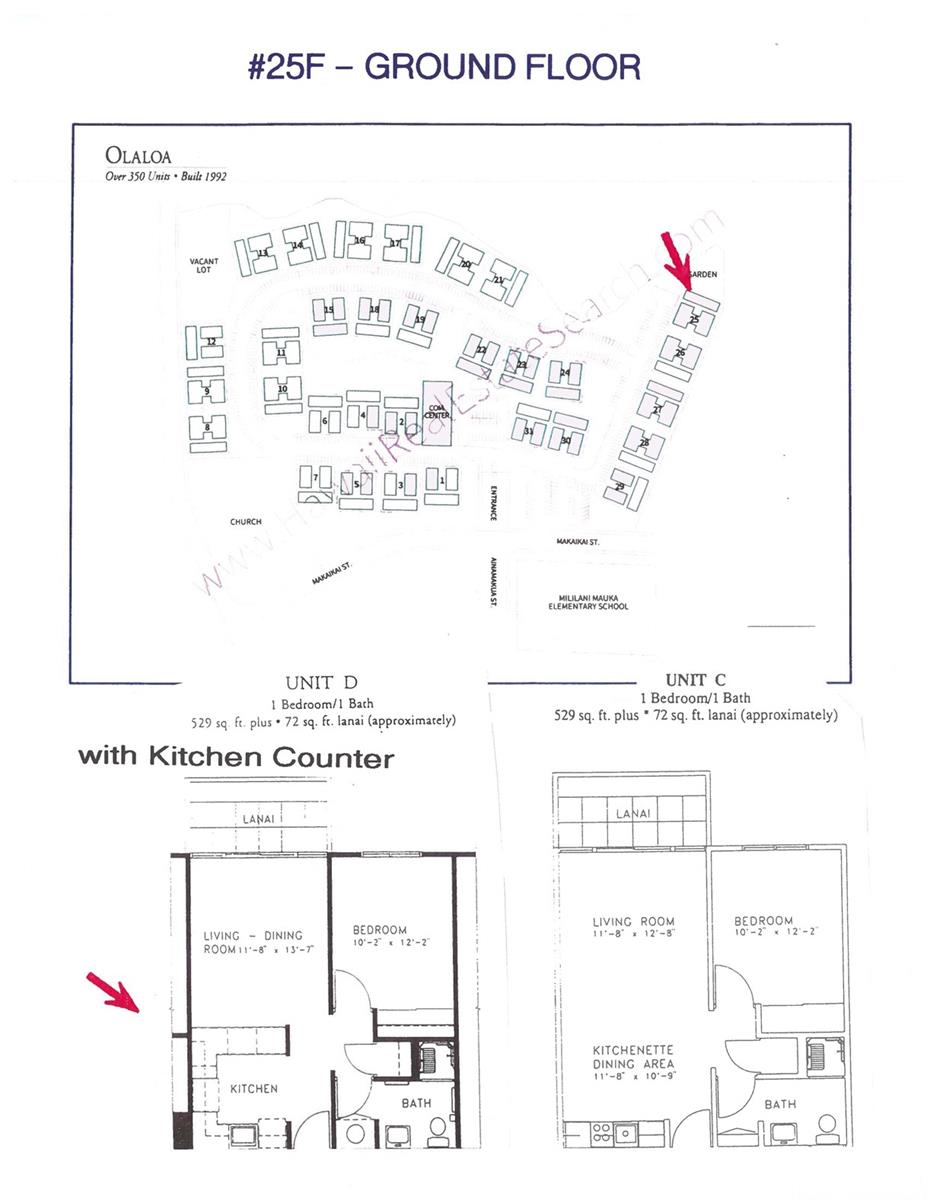 95-1050 Makaikai Street  Unit 25F