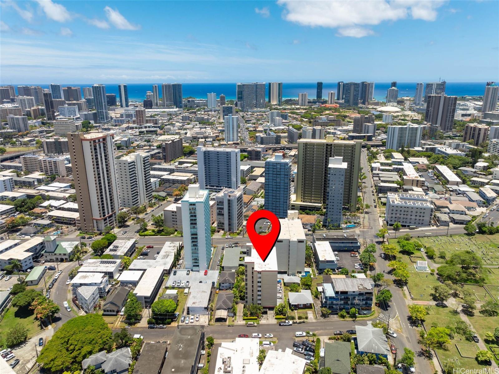 1650 Piikoi Street  Unit 203
