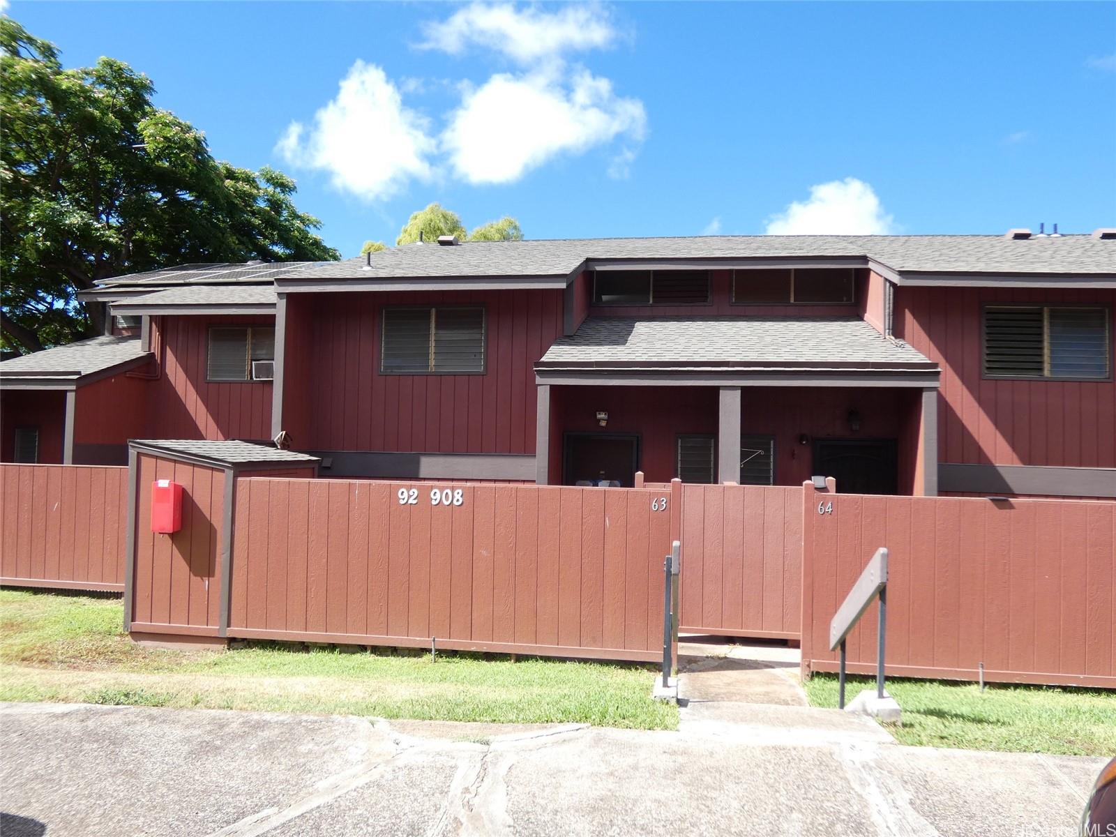 92-908 Palailai Street  Unit 63