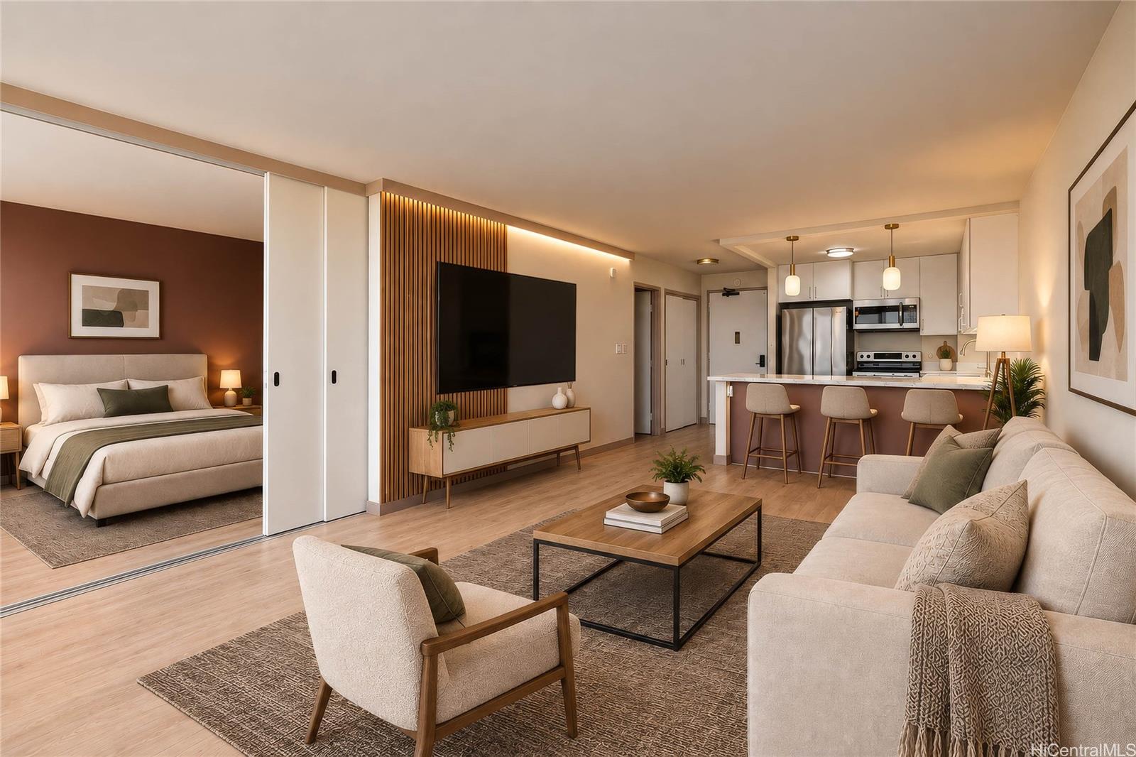 55 S Kukui Street  Unit D2106